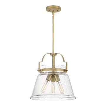 Quintiesse - Lustre de haste WIMBERLEY 3xE27/60W/230V Ø 35,6 cm dourado