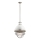 Quintiesse - Lustre em haste TOLLIS 1xE27/40W/230V diâmetro 40,8 cm cromado fosco