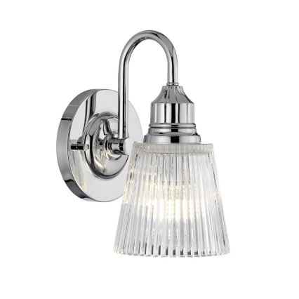 Quintiesse - Aplique de parede LED para casa de banho ADDISON 1xG9/3W/230V IP44 cromo brilhante