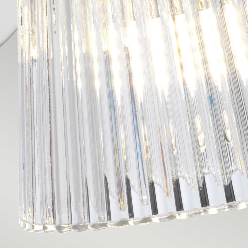 Quintiesse - Aplique de parede LED para casa de banho ADDISON 1xG9/3W/230V IP44 cromo brilhante