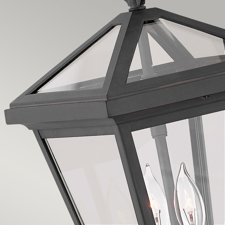 Quintiesse - Aplique de parede para exterior ALFORD S 2xE14/40W/230V IP44 preto