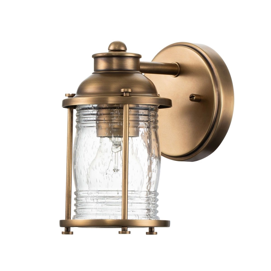 Quintiesse - Arandela de parede para exterior ASHLAND BAY 1xE27/60W/230V IP44, bronze