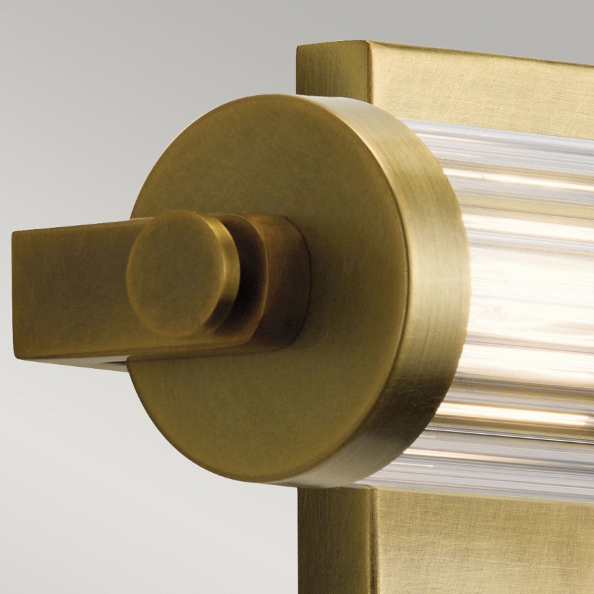 Quintiesse - Aplique de parede para casa de banho AZORES 2xE14/40W/230V IP44 dourado