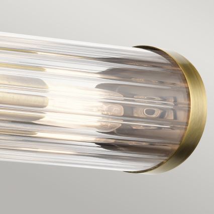 Quintiesse - Aplique de parede para casa de banho AZORES 2xE14/40W/230V IP44 dourado