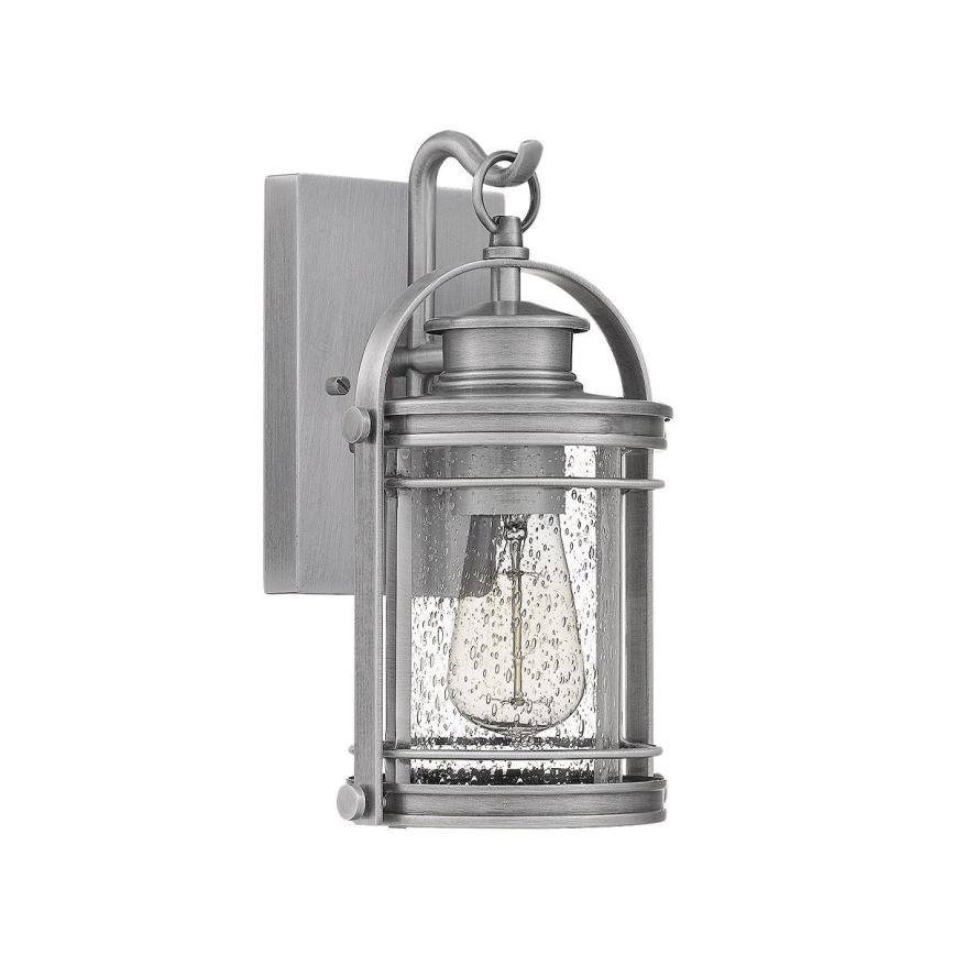 Quintiesse - Arandela exterior BOOKER S 1xE27/60W/230V IP44 cromo mate
