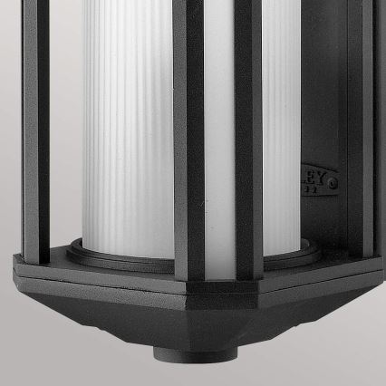 Quintiesse - Aplique de parede exterior CASTELLE M 1xE27/60W/230V IP44 preto