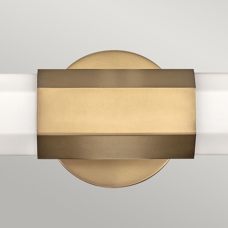 Quintiesse - Aplique LED de parede para casa de banho FACET 2xLED/12W/230V IP44 dourado