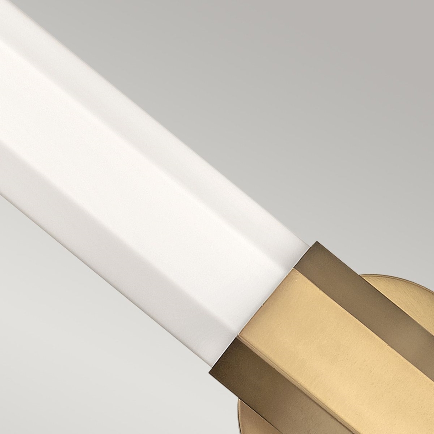 Quintiesse - Aplique LED de parede para casa de banho FACET 2xLED/12W/230V IP44 dourado