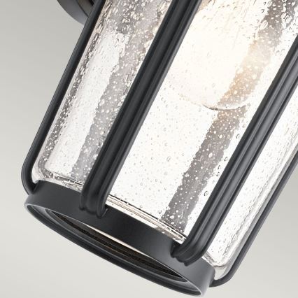 Quintiesse - Arandela exterior FAIRFIELD M 1xE27/60W/230V IP44 preta