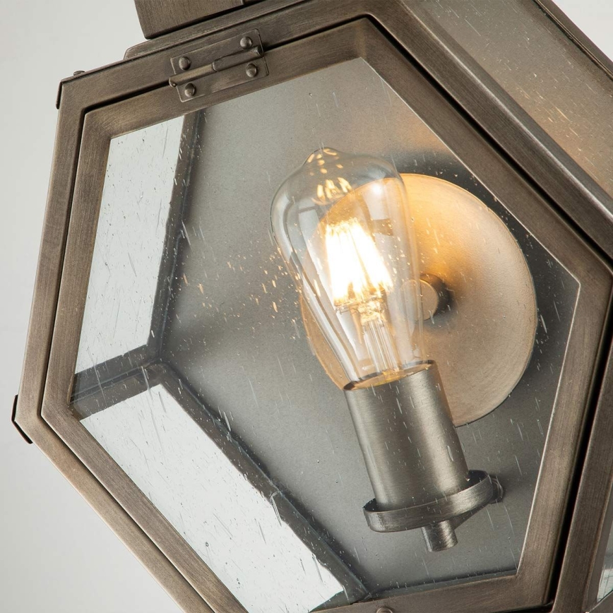 Quintiesse - Arandela exterior HEATH M 1xE27/60W/230V IP44 bronze