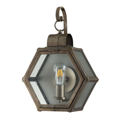 Quintiesse - Arandela exterior HEATH M 1xE27/60W/230V IP44 bronze