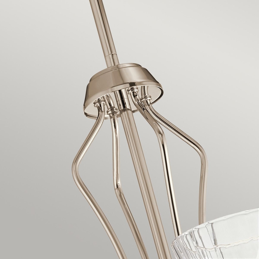 Quintiesse - Lustre LED suspenso em haste para casa de banho KAYVA LED/24W/230V IP44 cromado brilhante