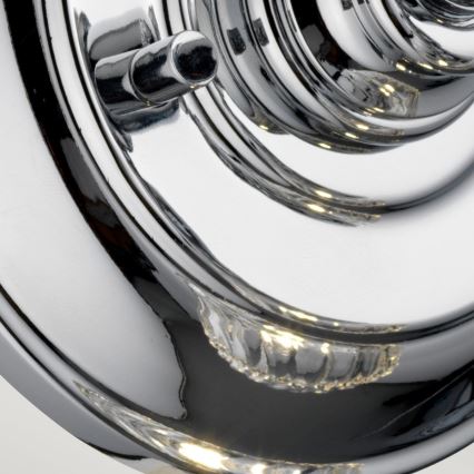 Quintiesse - Aplique LED de parede para casa de banho KEYNES 1xG9/3W/230V IP44 cromo brilhante