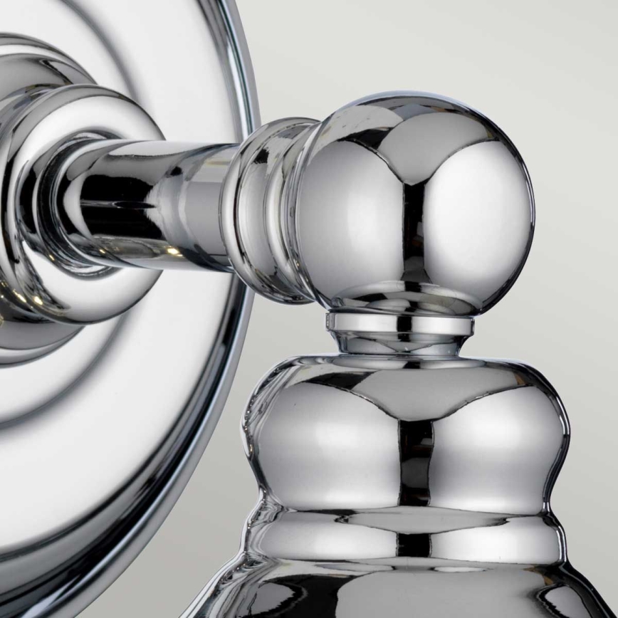 Quintiesse - Aplique LED de parede para casa de banho KEYNES 1xG9/3W/230V IP44 cromo brilhante