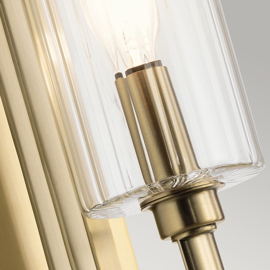 Quintiesse - Aplique de parede KIMROSE 1xE14/40W/230V dourado