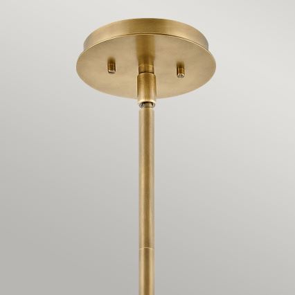 Quintiesse - Lustre com haste LOTUS 1xE27/60W/230V, Ø 40,7 cm, dourado
