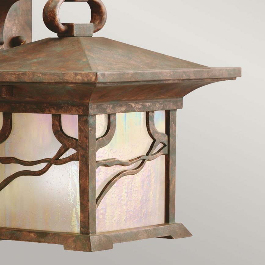 Quintiesse - Candeeiro de parede exterior MORRIS S 1xE27/60W/230V IP44 bronze