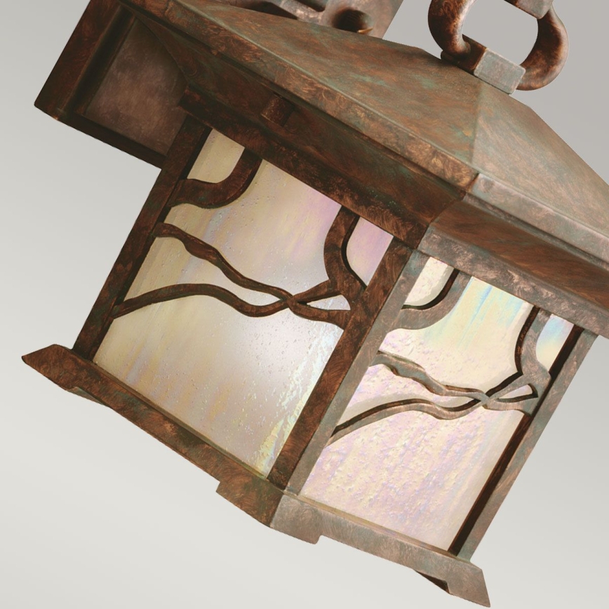 Quintiesse - Candeeiro de parede exterior MORRIS S 1xE27/60W/230V IP44 bronze