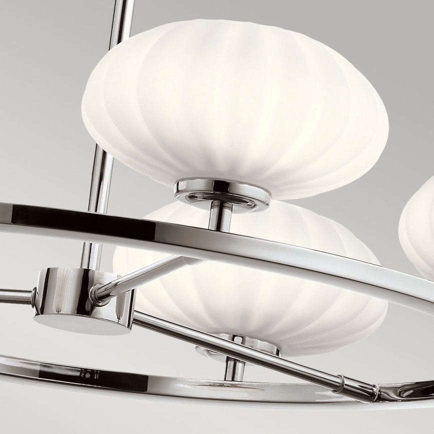 Quintiesse - Lustre LED para casa de banho em haste PIM 5xG9/3W/230V Ø 71,1 cm IP44 cromo brilhante