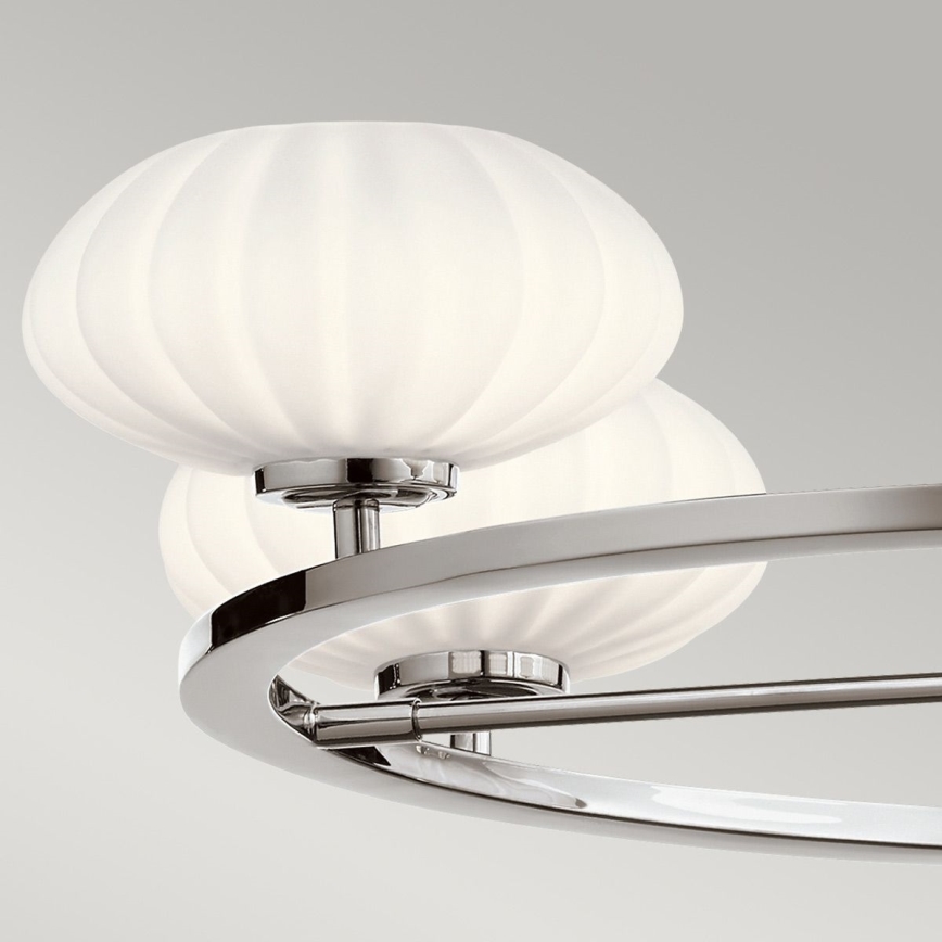 Quintiesse - Lustre LED para casa de banho em haste PIM 5xG9/3W/230V Ø 71,1 cm IP44 cromo brilhante