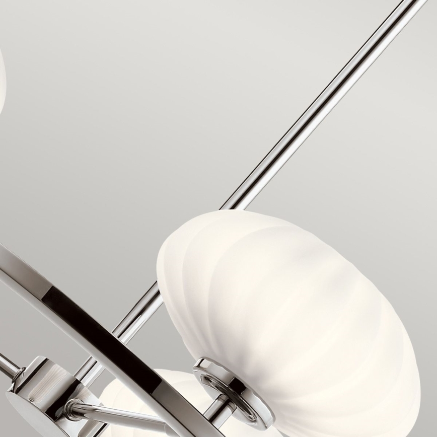 Quintiesse - Lustre LED para casa de banho em haste PIM 5xG9/3W/230V Ø 71,1 cm IP44 cromo brilhante
