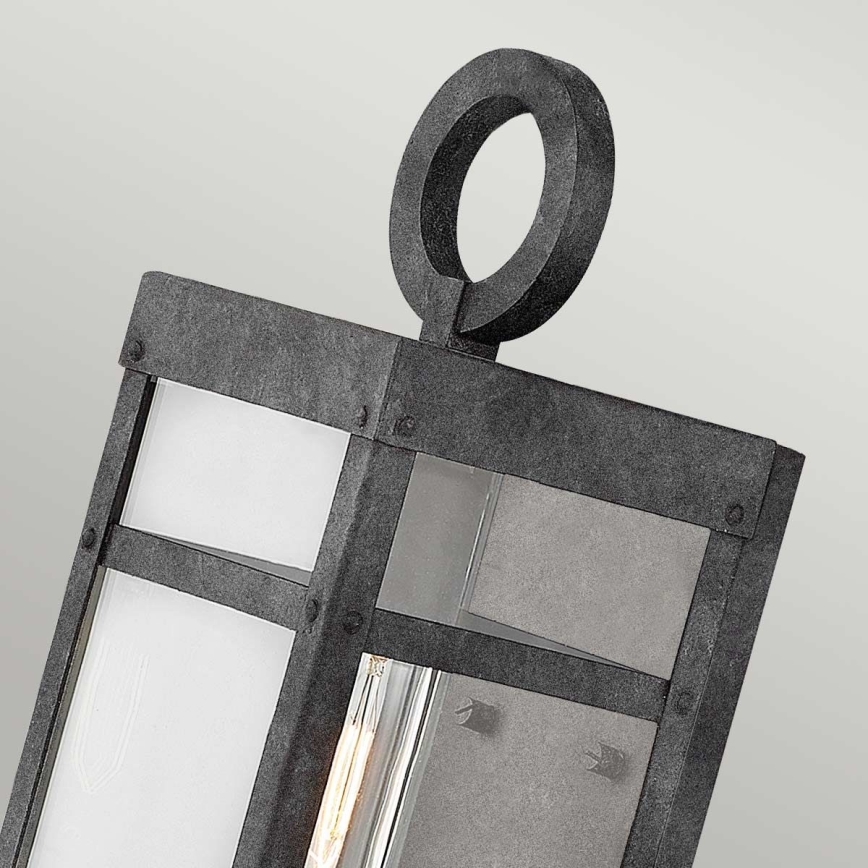 Quintiesse - Aplique de parede exterior PORTER S 1xE27/60W/230V IP44 preto
