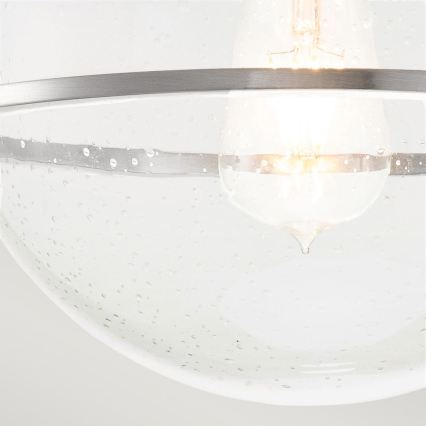 Quintiesse - Candeeiro de teto SOMERSET 1xE27/60W/230V, diâmetro 28,2 cm, acabamento cromado fosco