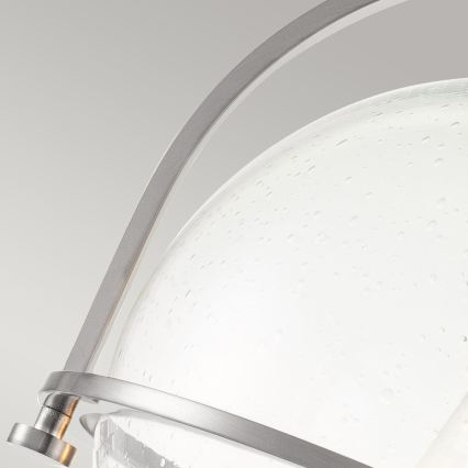 Quintiesse - Candeeiro de teto SOMERSET 1xE27/60W/230V, diâmetro 28,2 cm, acabamento cromado fosco