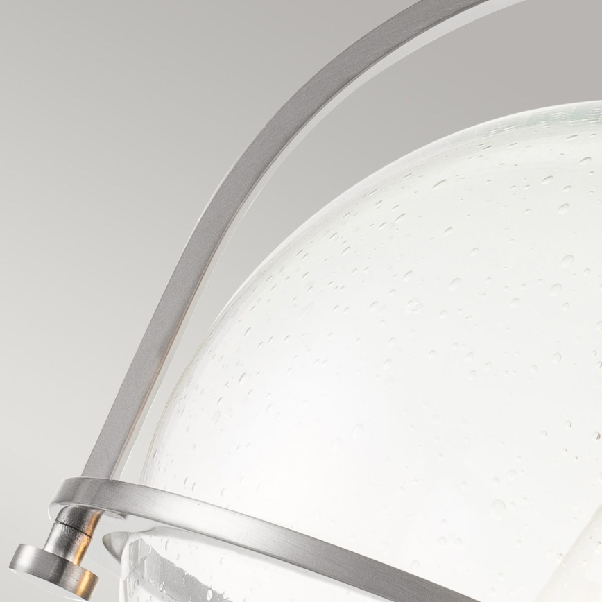 Quintiesse - Candeeiro de teto SOMERSET 1xE27/60W/230V, diâmetro 28,2 cm, acabamento cromado fosco