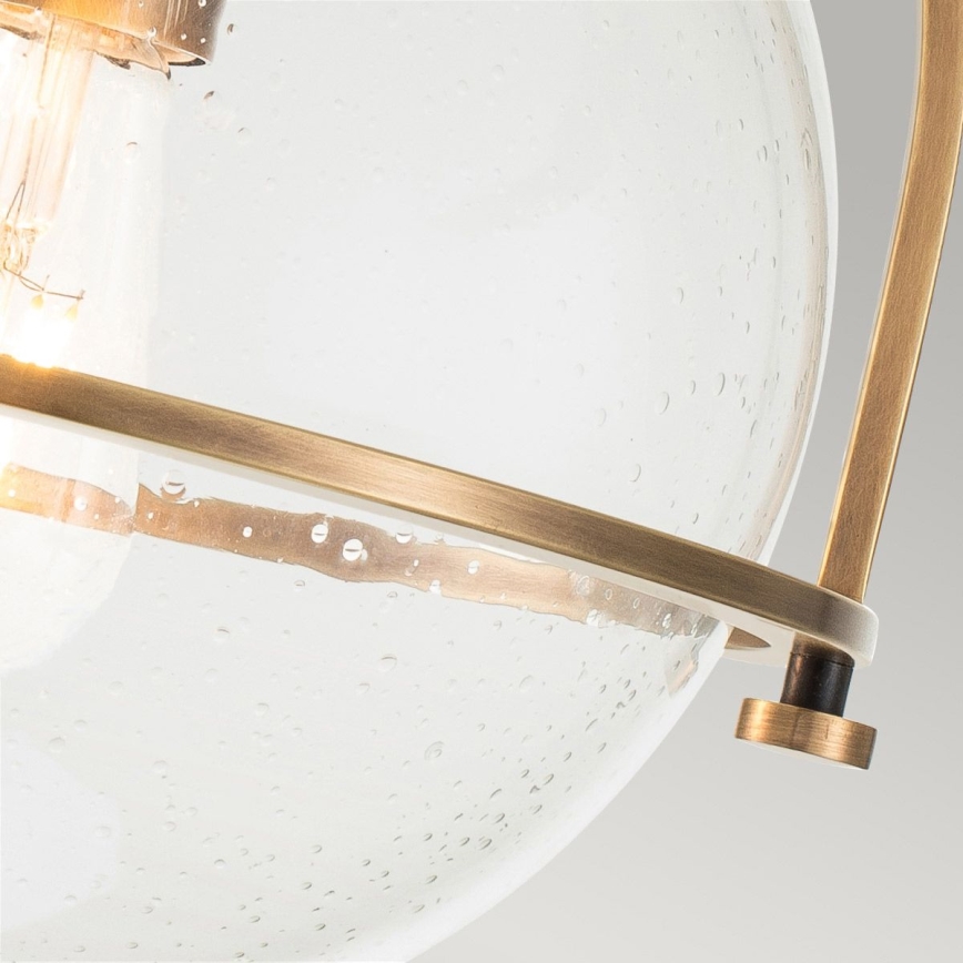 Quintiesse - Candeeiro de teto SOMERSET 1xE27/60W/230V Ø 28,2 cm dourado