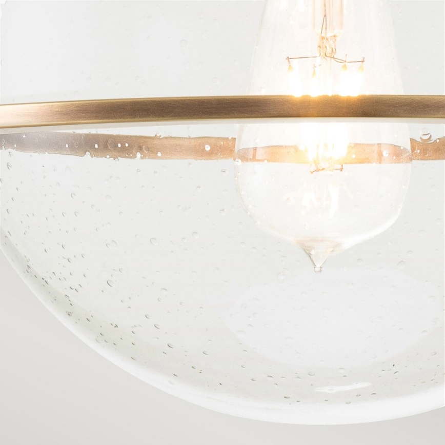 Quintiesse - Candeeiro de teto SOMERSET 1xE27/60W/230V Ø 28,2 cm dourado