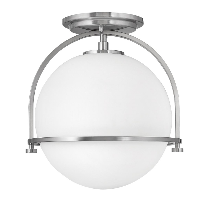 Quintiesse - Candeeiro de teto SOMERSET 1xE27/60W/230V Ø 28,2 cm cromado mate