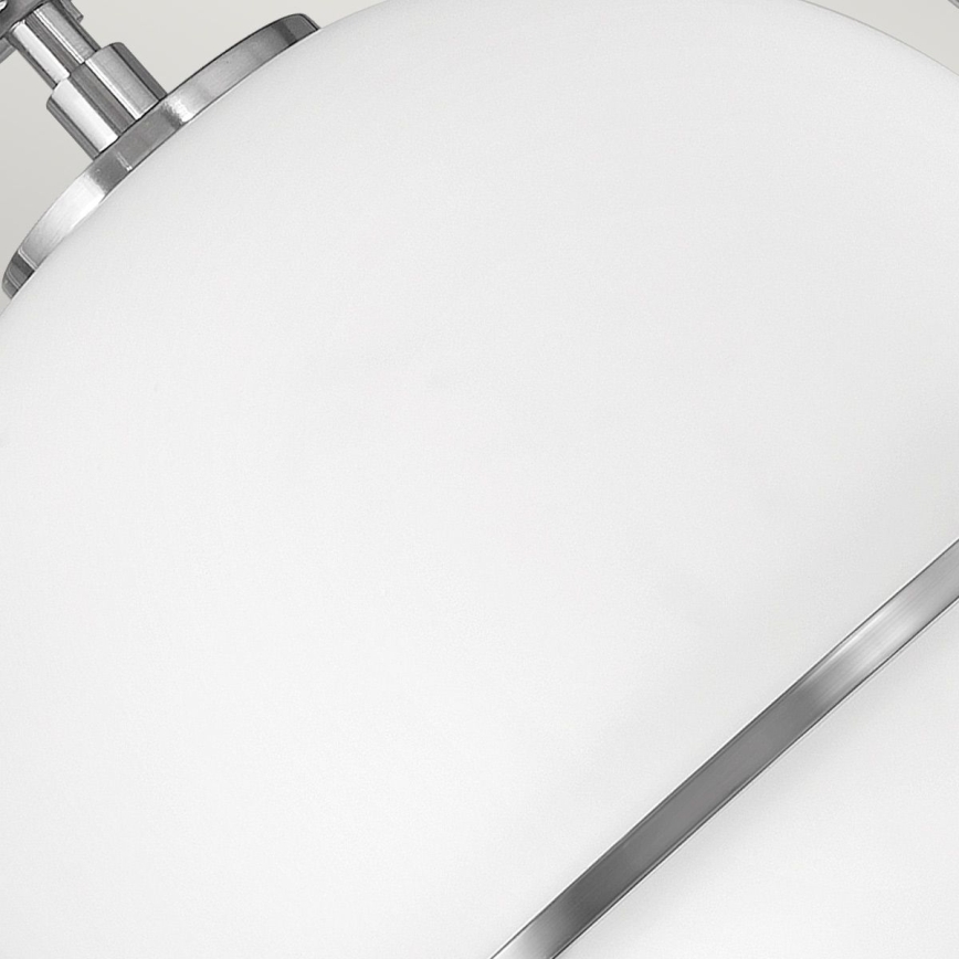 Quintiesse - Candeeiro de teto SOMERSET 1xE27/60W/230V Ø 28,2 cm cromado mate