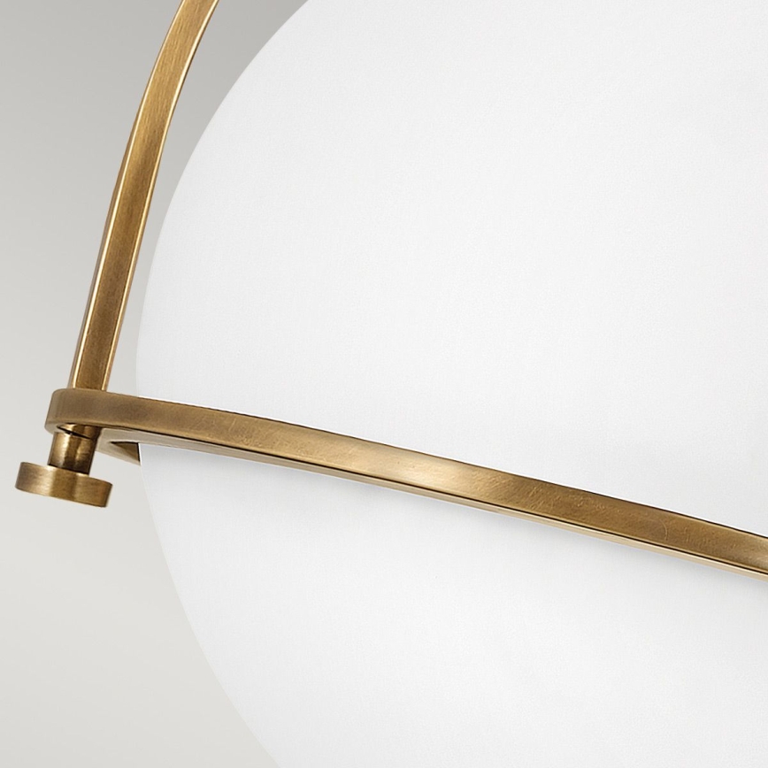 Quintiesse - Candeeiro de teto SOMERSET 1xE27/60W/230V, diâmetro 28,2 cm, dourado