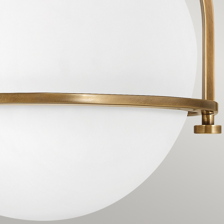 Quintiesse - Candeeiro de teto SOMERSET 1xE27/60W/230V, diâmetro 28,2 cm, dourado