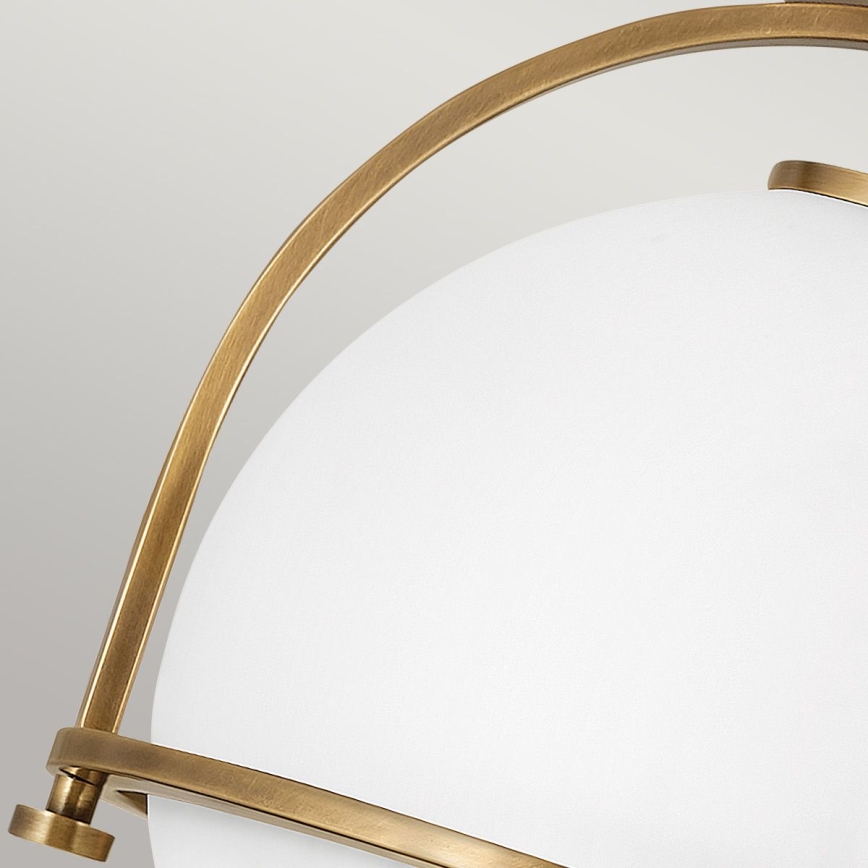 Quintiesse - Candeeiro de teto SOMERSET 1xE27/60W/230V, diâmetro 28,2 cm, dourado