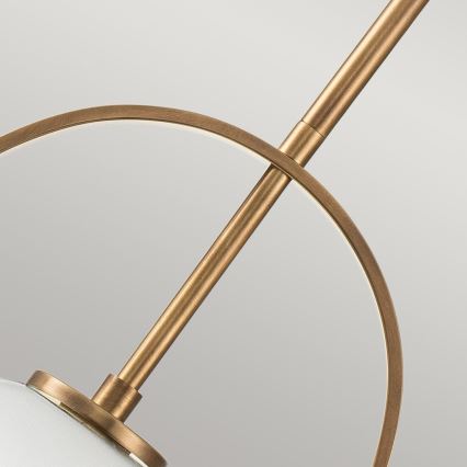 Quintiesse - Lustre em haste SOMERSET 1xE27/60W/230V Ø 28,9 cm bronze