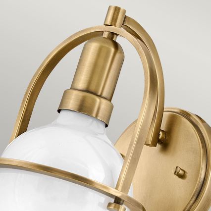 Quintiesse - Aplique de parede SOMERSET 1xE27/60W/230V dourado