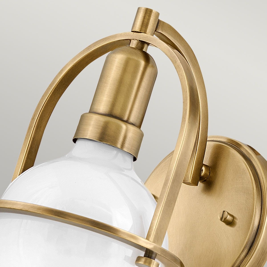Quintiesse - Aplique de parede SOMERSET 1xE27/60W/230V dourado