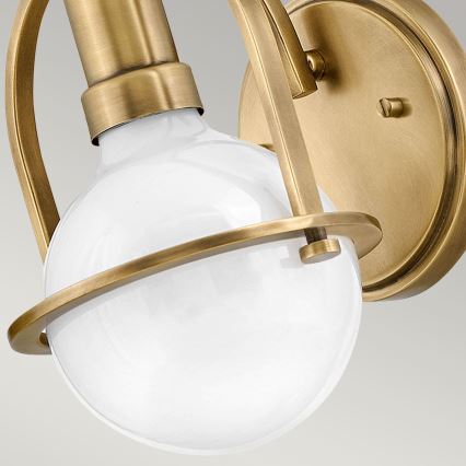 Quintiesse - Aplique de parede SOMERSET 1xE27/60W/230V dourado