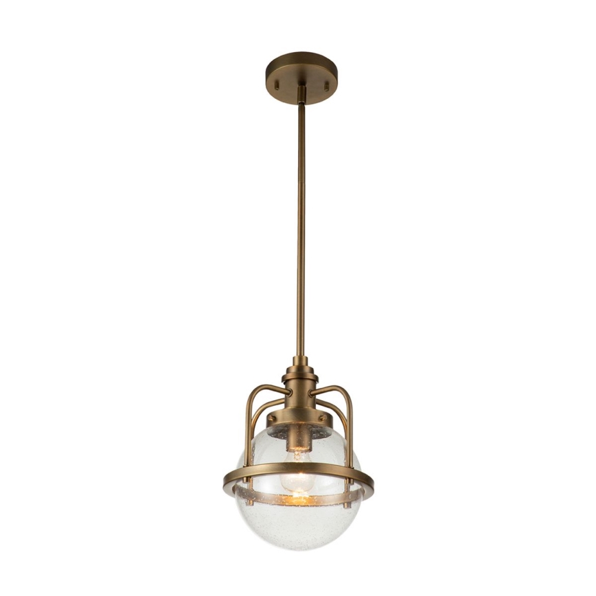 Quintiesse - Candeeiro exterior de haste TRIOCENT 1xE27/40W/230V Ø 24 cm IP44 bronze