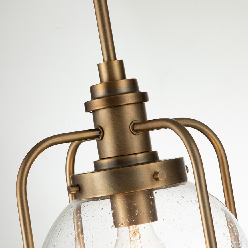 Quintiesse - Candeeiro exterior de haste TRIOCENT 1xE27/40W/230V Ø 24 cm IP44 bronze