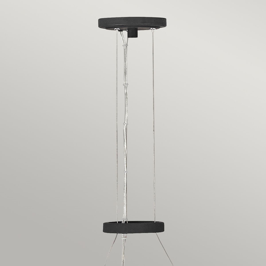 Quintiesse - Lustre suspenso em cabo WILLOW 6xE14/40W/230V Ø 61 cm dourado/preto