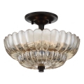Quoizel - Iluminação de teto WHITECAP 3xE14/40W/230V diâmetro 29,7 cm