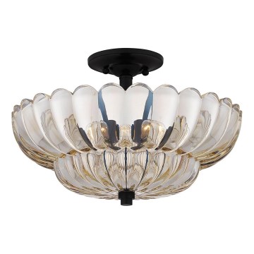 Quoizel - Iluminação de teto WHITECAP 4xE14/40W/230V diâmetro 39,5 cm