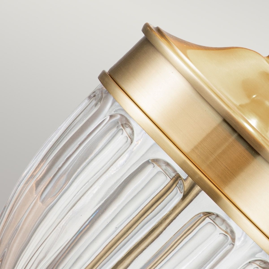 Quoizel - Candeeiro de mesa DENNISON 1xE27/60W/230V dourado