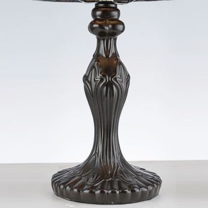 Quoizel - Candeeiro de mesa Tiffany LARISSA 1xE14/40W/230V Ø 20 cm