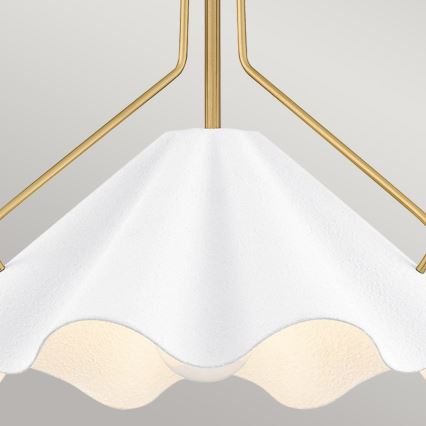 Quoizel - Candeeiro suspenso MEJIA 1xE27/60W/230V diâmetro 35,6 cm latão