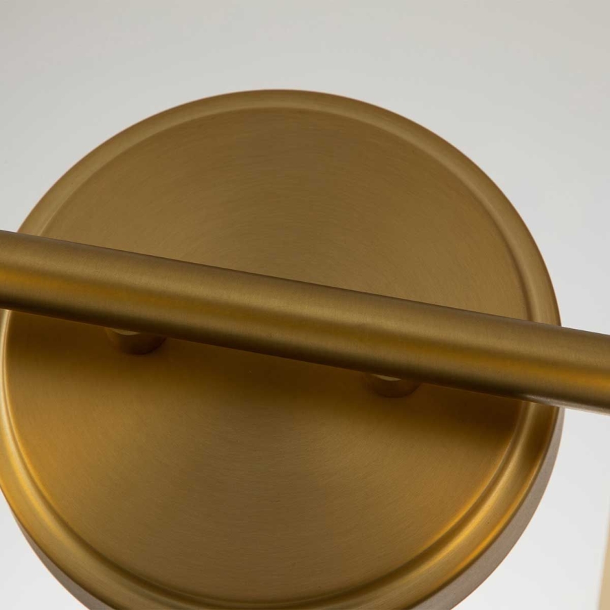 Quoizel - Aplique LED de parede para casa de banho SWELL 2xG9/3W/230V IP44 dourado