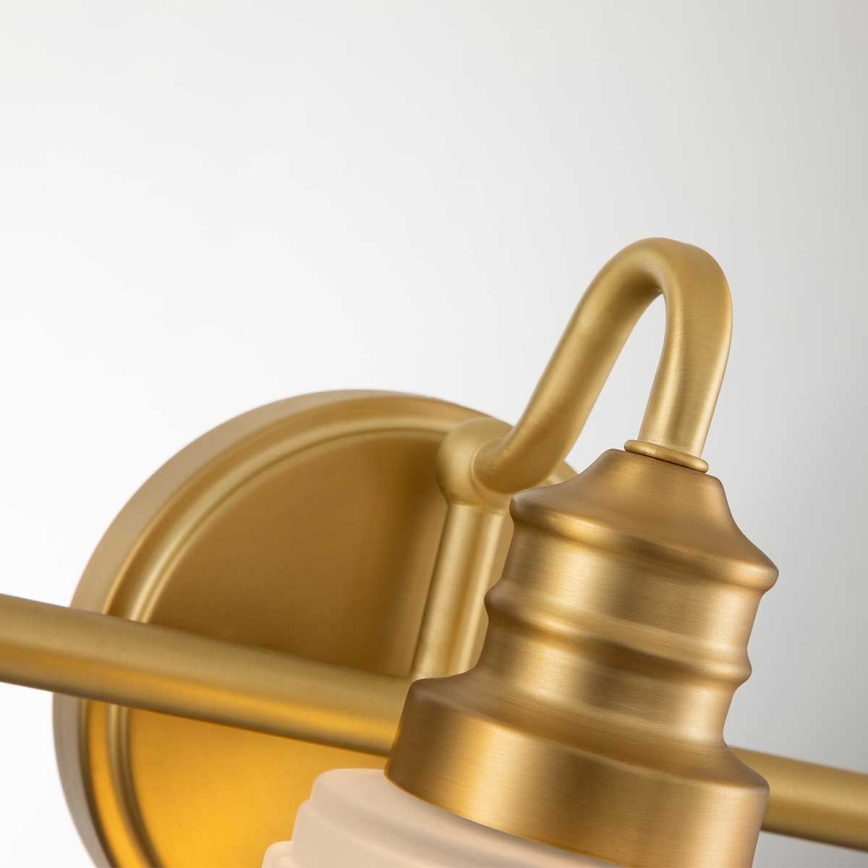 Quoizel - Aplique LED para casa de banho SWELL 3xG9/3W/230V IP44, dourado